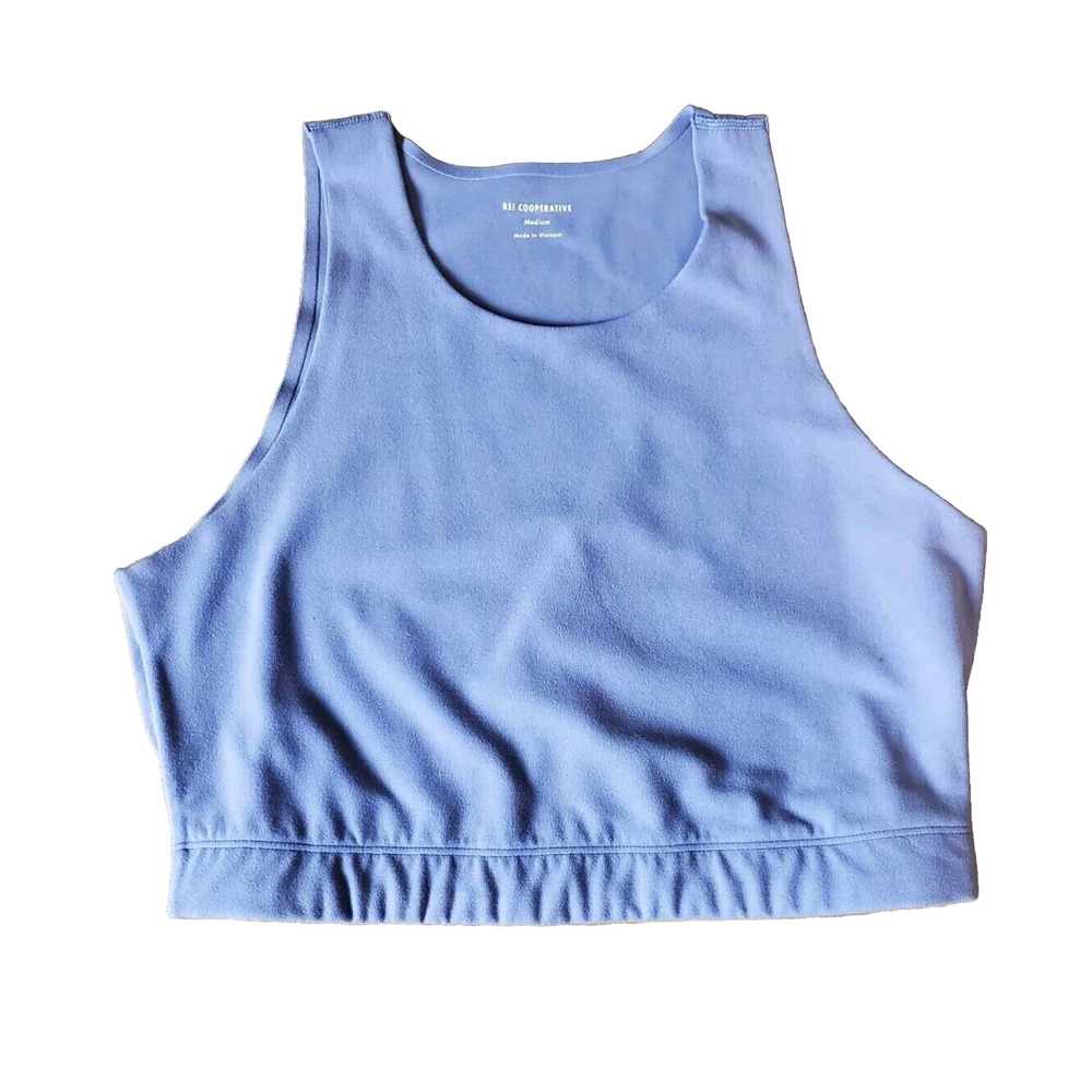 REI‎ Co-op Women's Crop top Take Your Time Bra Camping Hiking SUSTAINABLE Eco